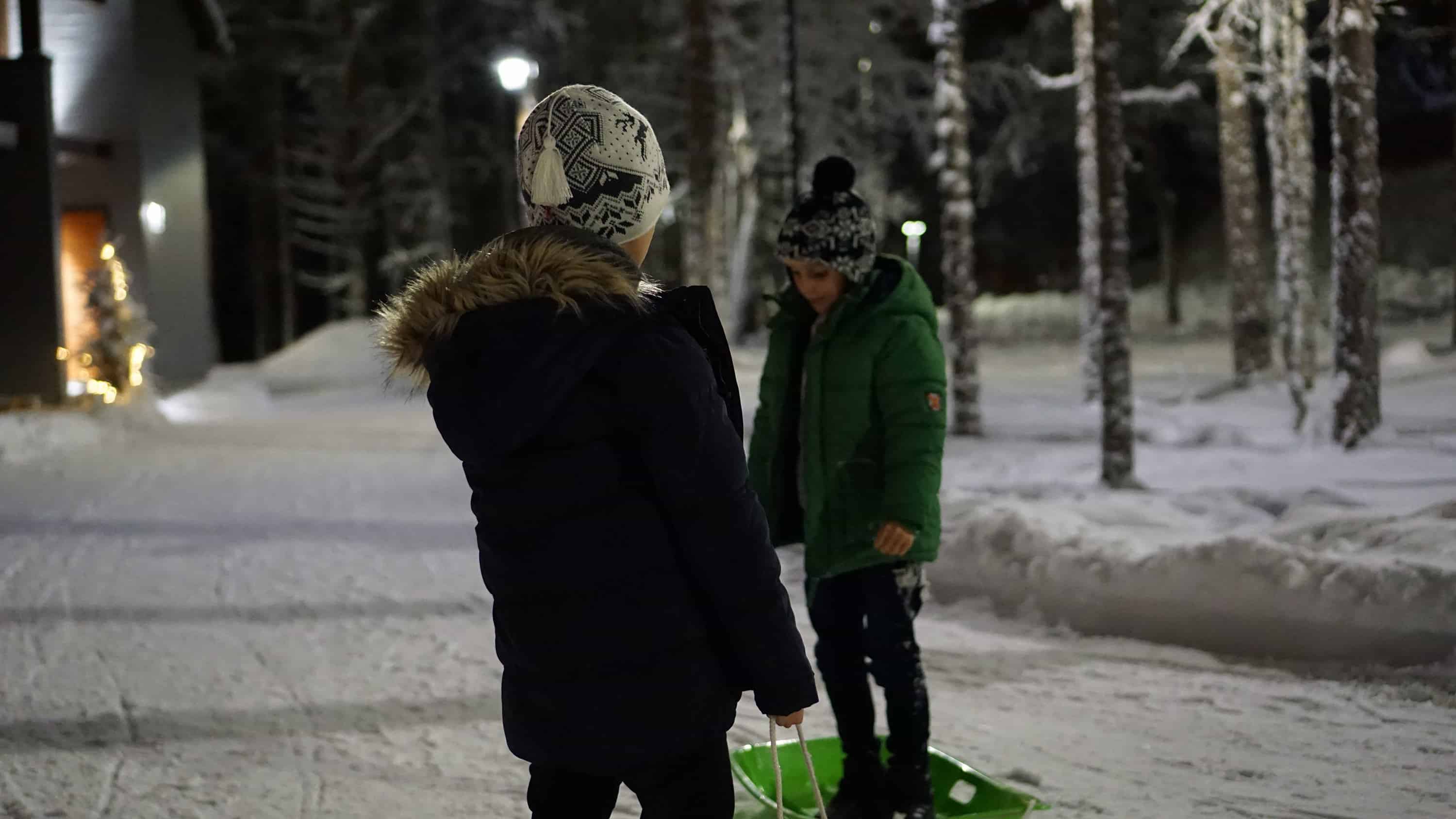 Laponsko - zimná návšteva Santovej dedinky